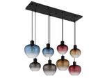 Nowa Pendelleuchte "Toy", Schwarz (Bunt), 8, Ø 24Cm H: 120Cm, 1 Stk., Leuchten, HäNgeleuchte, HäNgeleuchte, Wohnzimmer, Esstisch, Pendelleuchte