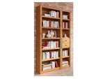 Raumteilerregal Otto Home "Bergen", Beige (Natur Gebeizt, Gewachst), Regale, (3-Tlg.),Breite 128 Cm