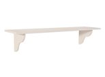 Wandboard Otto Home "Mexico", Weiß, B:120Cm H:25Cm T:30Cm, Massivholz, Regale, Wandboard, Aus Massivem Kiefernholz, In Unterschiedlichen Farbvarianten