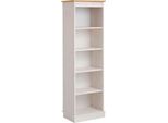 Standregal Otto Home "Indra", Gelb (Weiß, Honig), B:46Cm H:145Cm T:32Cm, Massivholz, Regale, Standregal, HöHe 145 Cm