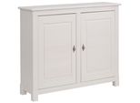 Kommode Otto Home "Rauna", Weiß, Kiefer, Sideboards, Kommode, Breite 118 Cm, Aus Massiver Kiefer, Fsc-Zertifiziert