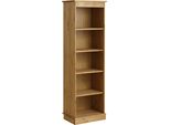 Standregal Otto Home "Indra", Beige (Gelaugt, GeöLt), B:46Cm H:145Cm T:32Cm, Regale, Standregal, HöHe 145 Cm