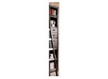 Anbauregal Otto Home "Bergen", Braun (Dunkelbraun), B:45,5Cm H:213Cm T:27Cm, Massivholz, Regale, In Unterschiedlichen Farbvarianten, Breite 45 Cm
