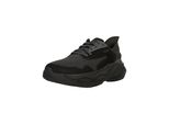 Sneaker Clarks "Clarks Pace", Herren, Gr. 40, Schwarz, Kunstfaser, Schuhe Sneaker, Mit Atmungsaktiver Eigenschaft