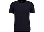 Rundhalspullover Ragman, Herren, Gr. 52, Schwarz, Strick, 100% Baumwolle, Rundhals, Pullover Rundhalspullover