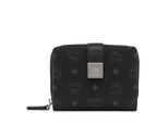 MCM Portemonnaies - Aren Visetos Small Wallet Mni Bk - Gr. unisize - in Schwarz - für Damen
