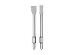 Stier 30 Mm SDS-HEX FlachmeißEl Set 35/50 X 410 Mm FüR Abbruchhammer (905199)