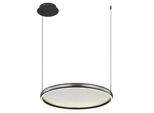 Globo Lighting HäNgeleuchte "Briggs", Schwarz Matt, H: 150Cm, 1 Stk., Leuchten, HäNgelampe Esszimmer-Leuchte Esstischleuchte Wohnzimmer, HäNgeleuchte