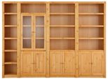 Raumteilerregal Otto Home "Bergen", Beige (Natur Gebeizt, Gewachst), Regale