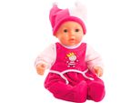 Babypuppe BAYER Hello Baby, 46 cm pink/rosa, pink (pink, rosa), Puppen, Baby