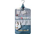 Kulturbeutel DEUTER WASH BAG II, Kinder, Gr. B/H/T: 30cm x 19cm x 4cm, blau (atlantic), Polyamid, Taschen Kulturbeutel, mit verstaubarem Haken, mit großer Reißverschlusstasche