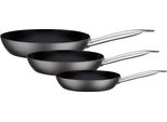Pfannen-Set Gsw "Avanti", Grau (Schwarz, Edelstahlfarben), Ø:28Cm, Pfannen, Induktion