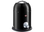 Kosmetikeimer WESCO Mini Master, schwarz, B:26,4cm H:36cm T:26,4cm, Stahlblech, Mülleimer, Kosmetikeimer, 6 Liter