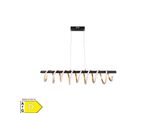NäVe Led Pendelleuchte "Belleza"" L: 100Cm Gold"