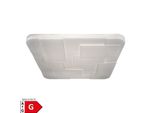 Näve LED / CCT Deckenleuchte "Luxor"" L/B: 54Cm Kristalleffekt"