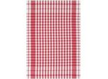 Geschirrtuch STUCO vichy, rot (rot, weiß), B:50cm L:70cm, 100% Baumwolle, Geschirrtücher, Geschirrtuch