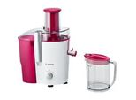 BOSCH Entsafter VitaJuice MES25C0, rot (weiß, cherry cassis), B:31,2cm H:31cm T:18cm, Entsafter