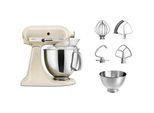 KITCHENAID Küchenmaschine Küchenmaschine 5KSM175PSEAC ALMOND CREAM, beige (creme), B:24cm H:36cm T:37cm, Küchenmaschinen, mit Zubehör im Wert von ca. 112,-€ UVP, Küchenmaschine