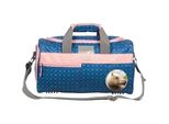 Sporttasche SCHOOL-MOOD Mila (Pferd), Kinder, Gr. B/H/T: 39cm x 20cm x 22cm, blau (mila), Polyester, Taschen Sporttasche