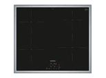 SIEMENS Induktions-Kochfeld EH645BEB6E, schwarz, B:58,3cm H:5,5cm T:51,3cm, Kochfelder