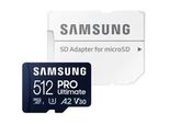 SAMSUNG Speicherkarte Pro Ultimate, blau, 512 GB, Speicherkarten