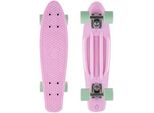 Skateboard STAR-SKATEBOARD, rosa (rosa, mint), Skateboards, Kinder, Kicktail