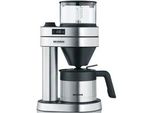 SEVERIN Filterkaffeemaschine Café Caprice KA 5763, schwarz (edelstahl, gebürstet, schwarz), 1 l, 8, Kaffeemaschinen