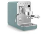 SMEG Espressomaschine EMC02BLMEU, grün (emerald grün, matt (grün)), B:28,8cm H:54,5cm T:55,5cm, Kaffeemaschinen, Mini Pro, 3-fach Thermoblock Heizsystem, Espressomaschine