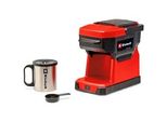 Kaffeepadmaschine EINHELL Power X-Change TE-CF 18 Li-Solo, rot, B:13,1cm H:21,5cm T:25,1cm, Kaffeemaschinen