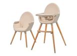 Hochstuhl KINDERKRAFT FINI 2, Baby, Gr. B/H/T: 55cm x 96cm x 58,5cm, beige, Stühle Hochstuhl