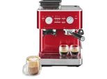 KITCHENAID Espressomaschine 5KES6551EBK, liebesapfelrot, B:33,5cm H:39,5cm T:28,11cm, Kaffeemaschinen, Siebträger mit Mühle, Espressomaschine