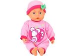 Babypuppe BAYER First Words Baby, 28 cm, rosa (rosa, pink), Puppen, Baby