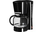 EXQUISIT Filterkaffeemaschine KA 3102 swi, schwarz, 1,25 l, 12, Kaffeemaschinen