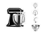 KITCHENAID Küchenmaschine 5KSM185PSE, onyx schwarz, B:24cm H:36cm T:37cm, Küchenmaschinen, Küchenmaschine