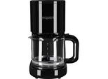 EXQUISIT Filterkaffeemaschine KA 6103 swi, schwarz, 1,25 l, 12, Kaffeemaschinen