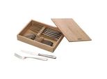 Besteck-Set VILLEROY & BOCH Steakbesteck Oscar 12er Set silber, silber, Essbesteck-Sets