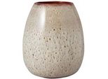 Dekovase Vase Drop Lave Home 17,4 cm beige, beige, LIKE. BY VILLEROY & BOCH, Vasen