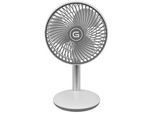 Tischventilator GUTFELS »VENTI 3010 R«, weiß, B:17cm H:29cm T:13,5cm, Ventilatoren, kompakt, mit Touch- Bedienung und eine Laufzeit von 12 h
