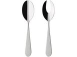 Besteck-Set VILLEROY & BOCH Salatbesteck Sereno XXL 29,7 cm silber, silber, Essbesteck-Sets
