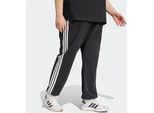 Sporthose ADIDAS SPORTSWEAR W 3S FT CF PTIN, Damen, Gr. 2X, N-Gr, schwarz-weiß (schwarz, weiß), Hosen Sporthose