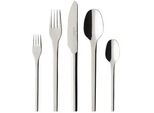 Besteck-Set VILLEROY & BOCH Tafelbesteck V&B Tools 30er Set silber, silber, Essbesteck-Sets