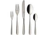 Besteck-Set VILLEROY & BOCH Tafelbesteck Liam 30er Set silber, silber, Essbesteck-Sets