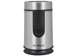 GUTFELS Kaffeemühle COFFEE5010, silber, B:9,8cm H:16,6cm T:9,8cm, Kaffeemühlen, 50 g Kapazität, 200 Watt