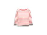 Tom Tailor Damen Strickpullover Mit Streifenmuster, Rot, Gestreift, Gr. Xs