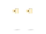 Paar Ohrstecker Liebeskind Berlin "Schmuck Geschenk Edelstahl Ohrringe Berlin Nights", Gelbgoldfarben, Ohrringe, Damen, Edelstahl