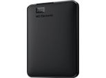 WD HDD-Festplatte Elements Portable, schwarz, 5 TB, Festplatten