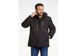 Funktionsjacke Bison "Funktionelle Jacke Regular Fit", Herren, Gr. Xxl, Schwarz, Obermaterial: 100% Polyester; FüLlung: 100% Polyester, Klassisch, Jacken Funktionsjacke