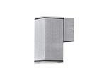 Gnosjö Konstsmide AL Halogen Wandleuchte Grau, Alu GU10 7908-310)