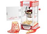 SALCO Popcornmaschine Coca-Cola SNP-27CC, rot, B:24,8cm H:29cm T:49cm, Popcornmaschinen, Großer Zubereitungsbehälter von 60 ml mit integriertem Heizsystem