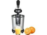 SOLIS OF SWITZERLAND Entsafter Citrus Juicer, grau (edelstahl), B:18cm H:28cm T:18cm, Entsafter